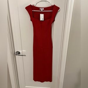 Intermix- Medium- Red dress